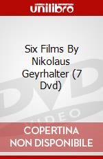Six Films By Nikolaus Geyrhalter (7 Dvd) dvd
