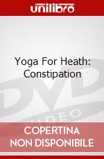 Yoga For Heath: Constipation dvd