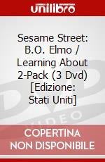 Sesame Street: B.O. Elmo / Learning About 2-Pack (3 Dvd) [Edizione: Stati Uniti] dvd