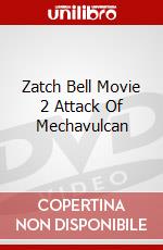 Zatch Bell Movie 2 Attack Of Mechavulcan dvd