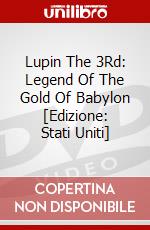 Lupin The 3Rd: Legend Of The Gold Of Babylon [Edizione: Stati Uniti] dvd