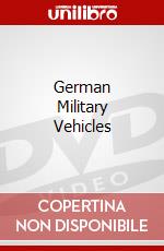 German Military Vehicles dvd