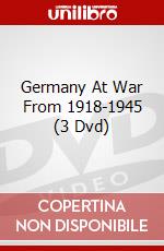 Germany At War From 1918-1945 (3 Dvd) dvd