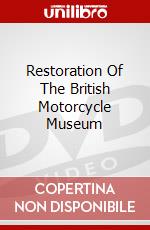 Restoration Of The British Motorcycle Museum dvd