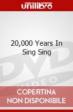 20,000 Years In Sing Sing dvd