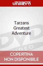 Tarzans Greatest Adventure dvd