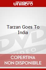 Tarzan Goes To India dvd