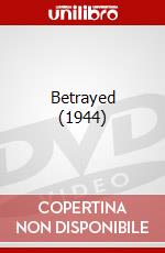 Betrayed (1944) dvd