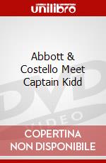 Abbott & Costello Meet Captain Kidd dvd