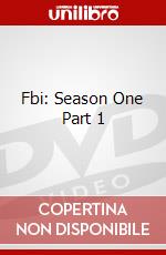 Fbi: Season One Part 1 dvd
