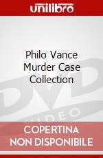 Philo Vance Murder Case Collection dvd