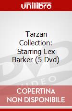 Tarzan Collection: Starring Lex Barker (5 Dvd) dvd
