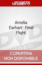 Amelia Earhart: Final Flight dvd