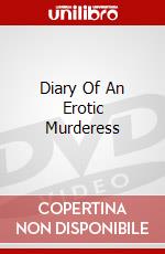 Diary Of An Erotic Murderess dvd