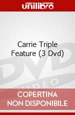 Carrie Triple Feature (3 Dvd) dvd