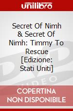Secret Of Nimh & Secret Of Nimh: Timmy To Rescue [Edizione: Stati Uniti] dvd