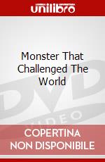 Monster That Challenged The World dvd