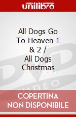 All Dogs Go To Heaven 1 & 2 / All Dogs Christmas dvd
