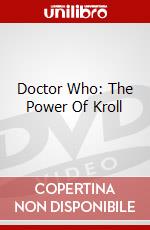 Doctor Who: The Power Of Kroll dvd