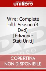 Wire: Complete Fifth Season (4 Dvd) [Edizione: Stati Uniti] dvd