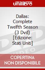 Dallas: Complete Twelfth Season (3 Dvd) [Edizione: Stati Uniti] dvd