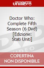 Doctor Who: Complete Fifth Season (6 Dvd) [Edizione: Stati Uniti] dvd