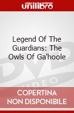 Legend Of The Guardians: The Owls Of Ga'hoole dvd