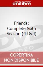 Friends: Complete Sixth Season (4 Dvd) dvd