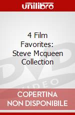 4 Film Favorites: Steve Mcqueen Collection dvd