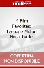 4 Film Favorites: Teenage Mutant Ninja Turtles dvd