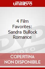 4 Film Favorites: Sandra Bullock Romance dvd