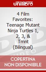 4 Film Favorites: Teenage Mutant Ninja Turtles 1, 2, 3, & Tmnt (Bilingual) dvd