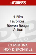 4 Film Favorites: Steven Seagal Action dvd