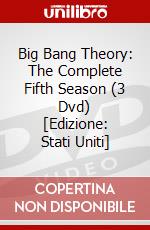 Big Bang Theory: The Complete Fifth Season (3 Dvd) [Edizione: Stati Uniti] dvd