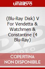 (Blu-Ray Disk) V For Vendetta & Watchmen & Constantine (4 Blu-Ray) brd