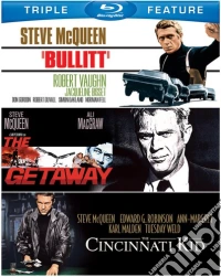 (Blu-Ray Disk) Bullitt / Cincinnati Kid / Getaway (3 Blu-Ray) [Edizione: Stati Uniti] brd