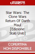 Star Wars: The Clone Wars Return Of Darth Maul [Edizione: Stati Uniti] dvd