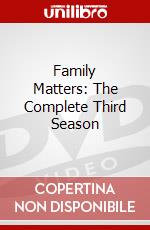 Family Matters: The Complete Third Season dvd