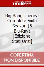 Big Bang Theory: Complete Sixth Season (5 Blu-Ray) [Edizione: Stati Uniti] dvd
