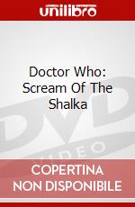 Doctor Who: Scream Of The Shalka dvd
