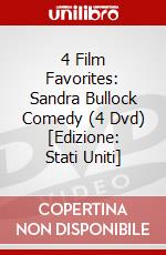 4 Film Favorites: Sandra Bullock Comedy (4 Dvd) [Edizione: Stati Uniti] dvd