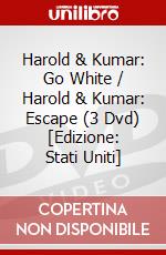 Harold & Kumar: Go White / Harold & Kumar: Escape (3 Dvd) [Edizione: Stati Uniti] dvd