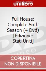 Full House: Complete Sixth Season (4 Dvd) [Edizione: Stati Uniti] dvd