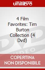 4 Film Favorites: Tim Burton Collection (4 Dvd) dvd