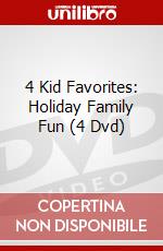 4 Kid Favorites: Holiday Family Fun (4 Dvd) dvd