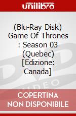 (Blu-Ray Disk) Game Of Thrones : Season 03 (Quebec) [Edizione: Canada] brd