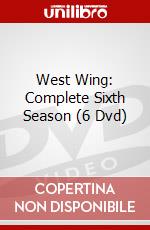 West Wing: Complete Sixth Season (6 Dvd) [Edizione: Stati Uniti] dvd