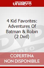 4 Kid Favorites: Adventures Of Batman & Robin (2 Dvd) dvd
