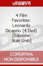 4 Film Favorites: Leonardo Dicaprio (4 Dvd) [Edizione: Stati Uniti] dvd