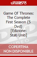 Game Of Thrones: The Complete First Season (5 Dvd) [Edizione: Stati Uniti] dvd